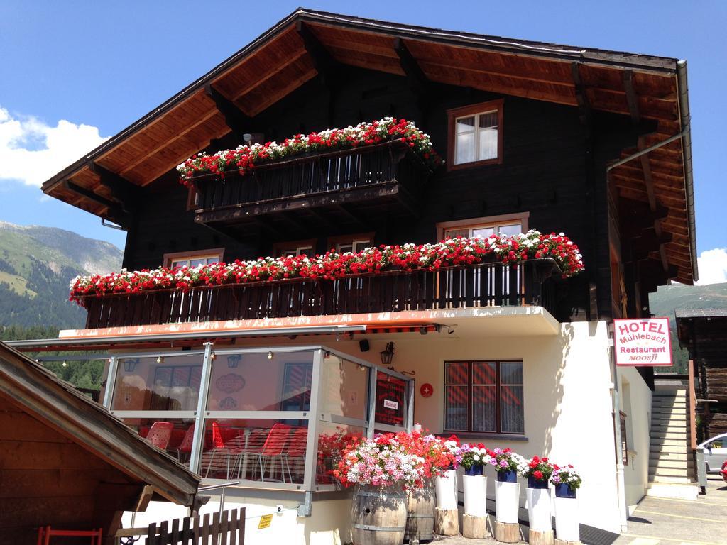 Hotel Haus Muehlebach Ernen Exteriér fotografie
